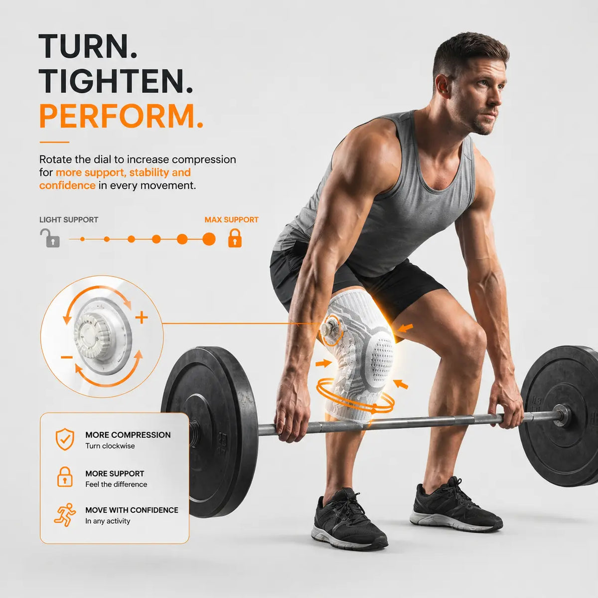 TiltMark™ Knee Support